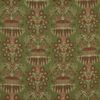 green traditional woolen fabric from Zoffany
