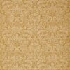 yellow botanical cotton fabric from Zoffany