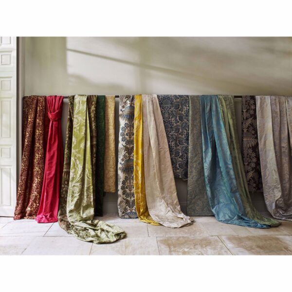 Arabesque Silk Fabric - Quartz Grey by Arabesque Silk Fabric - Quartz Grey from