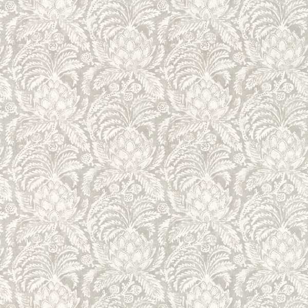 Pina de Indes Wallpaper - Empire Grey by black-grey botanical wallpaper from zoffany