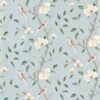 blue animal wallpaper from zoffany