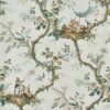 blue botanical wallpaper from zoffany