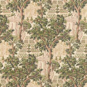 green botanical wallpaper from zoffany