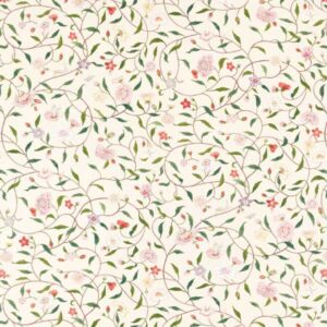 white botanical wallpaper from zoffany