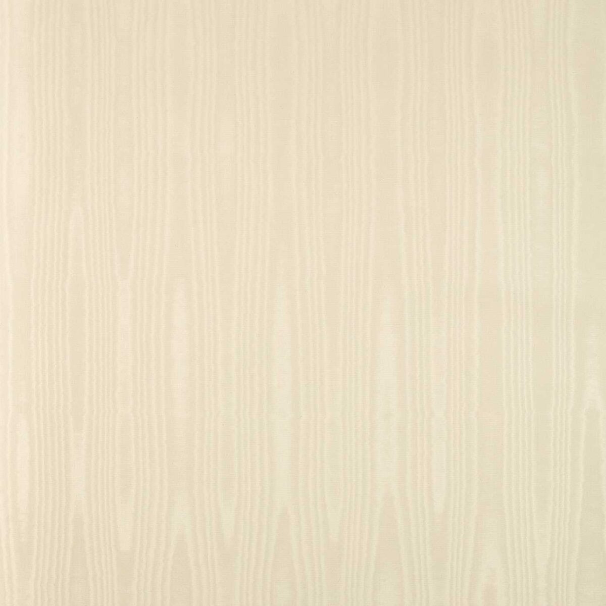 Moire Wallcovering - Chalk by neutral plain wallpaper from zoffany