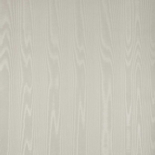 Moire Wallcovering - Platinum by black-grey plain wallpaper from zoffany