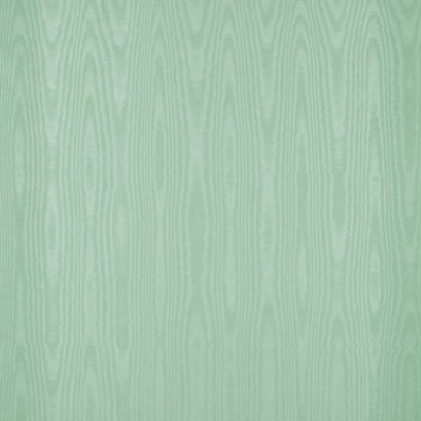 Moire Wallcovering - Pale Jade by green plain wallpaper from zoffany