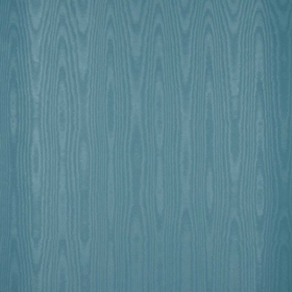 Moire Wallcovering - Blue Silk by blue plain wallpaper from zoffany