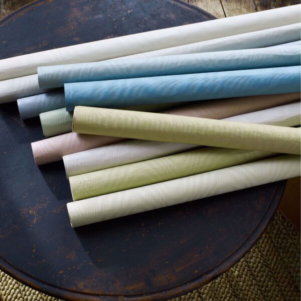 Moire Wallcovering - Duck Egg by Moire Wallcovering - Duck Egg from