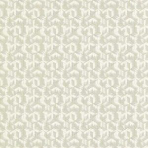 white geometric wallpaper from zoffany