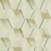 white geometric wallpaper from zoffany