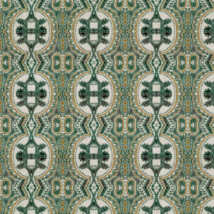 green spotted velvet-chenille fabric from Utopia