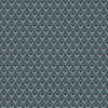 blue retro velvet-chenille fabric from Utopia
