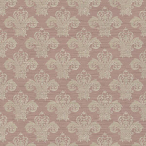 pink traditional velvet-chenille fabric from Utopia