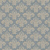 blue traditional velvet-chenille fabric from Utopia