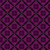 purple geometric velvet-chenille fabric from Utopia