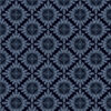 blue geometric velvet-chenille fabric from Utopia