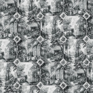 black-grey misc velvet-chenille fabric from Utopia