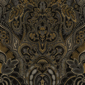 brown traditional velvet-chenille fabric from Utopia