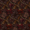 red botanical velvet-chenille fabric from Utopia