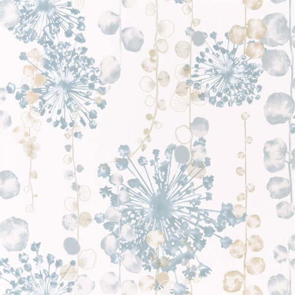 Moku Wide Width Wallpaper - Ocean / Sand by Moku Wide Width Wallpaper - Ocean / Sand from
