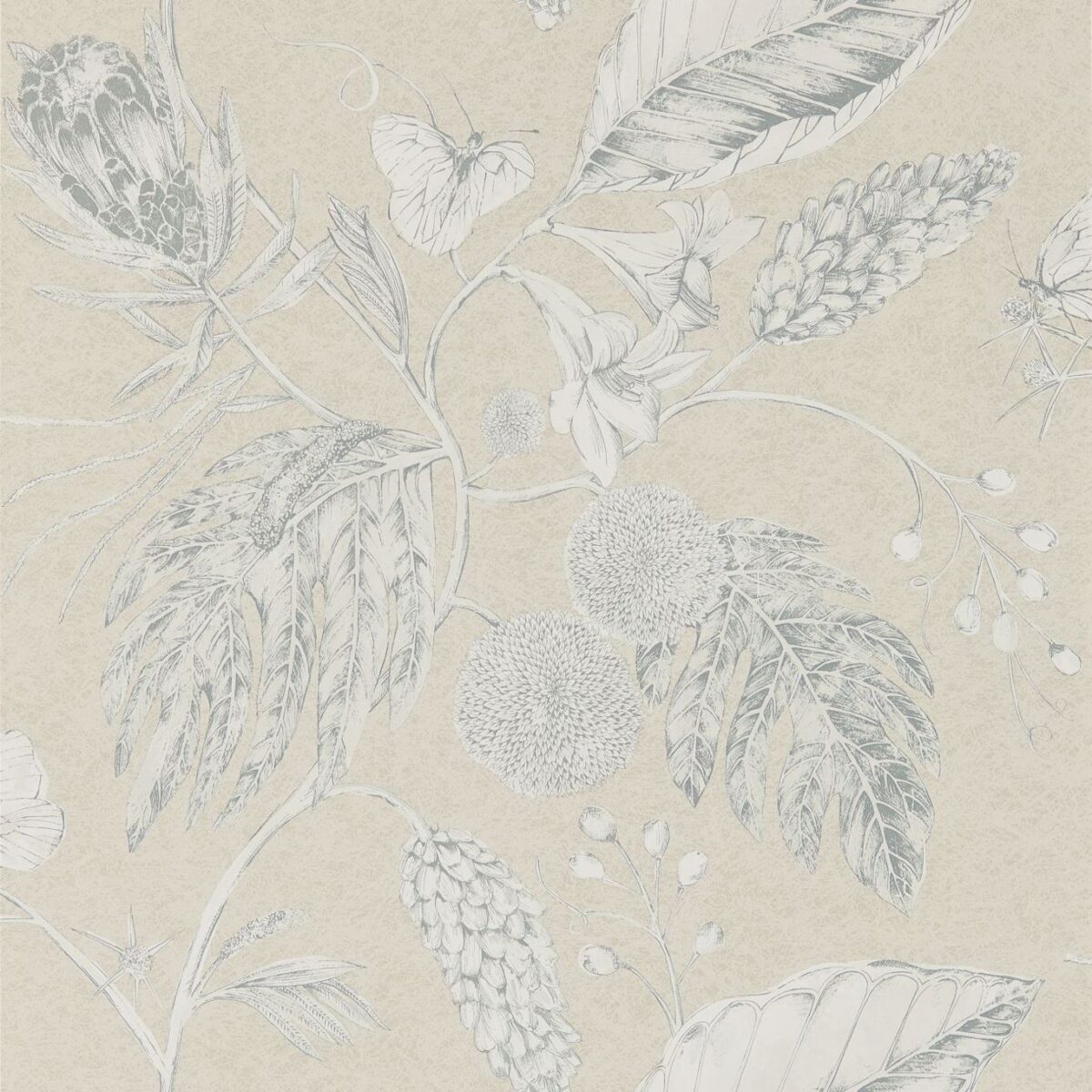 Amborella Wide Width Wallpaper - Jute by Amborella Wide Width Wallpaper - Jute from