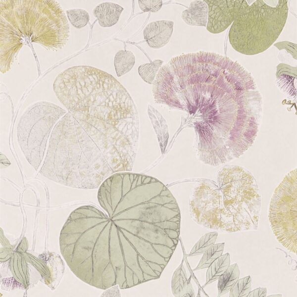 Dardanella Wallpaper - Linden / Heather by Dardanella Wallpaper - Linden / Heather from