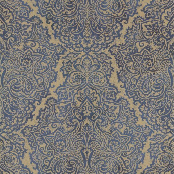 Aurelia Wide Width Wallpaper - Sapphire from
