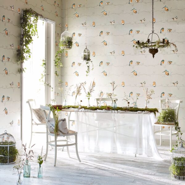 Persico Wide Width Wallpaper - Neutral / Chalk by Persico Wide Width Wallpaper - Neutral / Chalk from