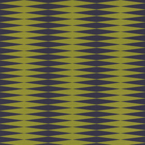 green geometric velvet-chenille fabric from Art of the Loom