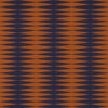 orange geometric velvet-chenille fabric from Art of the Loom