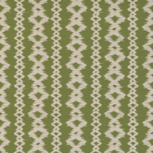 green striped velvet-chenille fabric from Art of the Loom