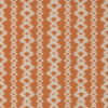 orange striped velvet-chenille fabric from Art of the Loom