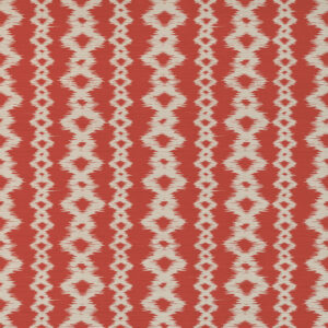 red striped velvet-chenille fabric from Art of the Loom