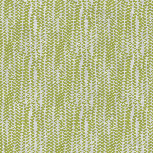 City Fabric - 3 by green striped velvet-chenille fabric from Art of the Loom