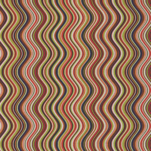 multicolour striped velvet-chenille fabric from Art of the Loom
