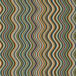 green striped velvet-chenille fabric from Art of the Loom