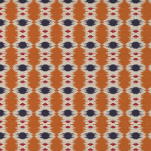 blue spotted velvet-chenille fabric from Art of the Loom