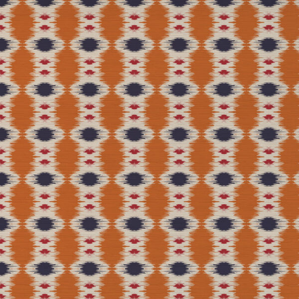 Islington Fabric - 3 by blue spotted velvet-chenille fabric from Art of the Loom