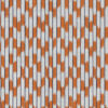 orange striped velvet-chenille fabric from Art of the Loom