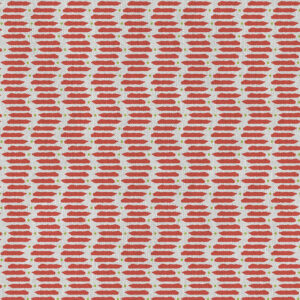 red striped velvet-chenille fabric from Art of the Loom