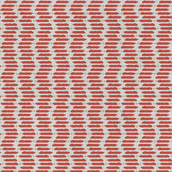red striped velvet-chenille fabric from Art of the Loom
