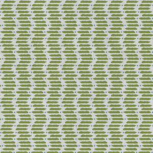 green striped velvet-chenille fabric from Art of the Loom