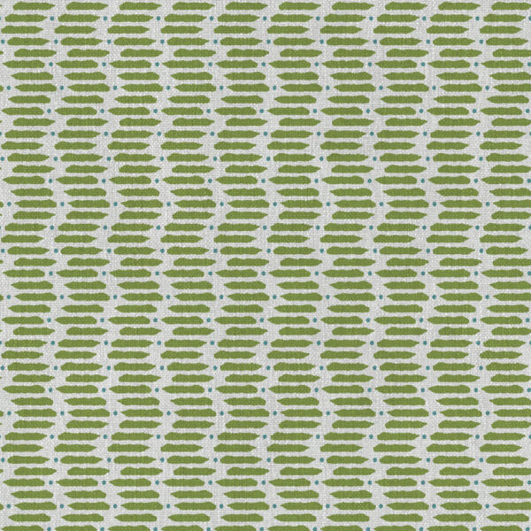 Mayfair Fabric - 5 by green striped velvet-chenille fabric from Art of the Loom