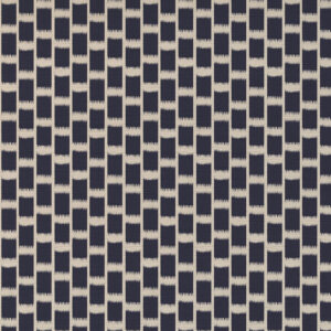 blue geometric velvet-chenille fabric from Art of the Loom