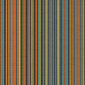 multicolour striped velvet-chenille fabric from Art of the Loom