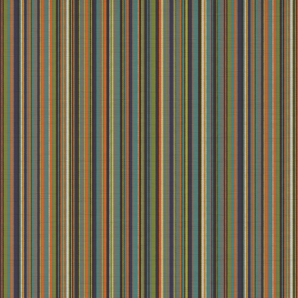 multicolour striped velvet-chenille fabric from Art of the Loom