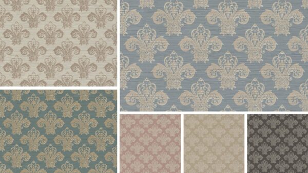 Fleur De Lush Fabric - Pompadour by Fleur De Lush Fabric - Pompadour from