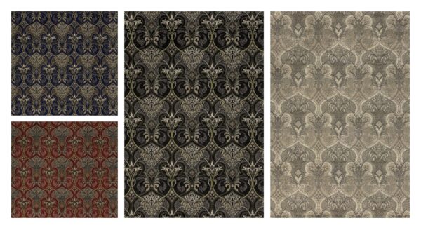 Queen Of The Night Fabric - Russet by Queen Of The Night Fabric - Russet from