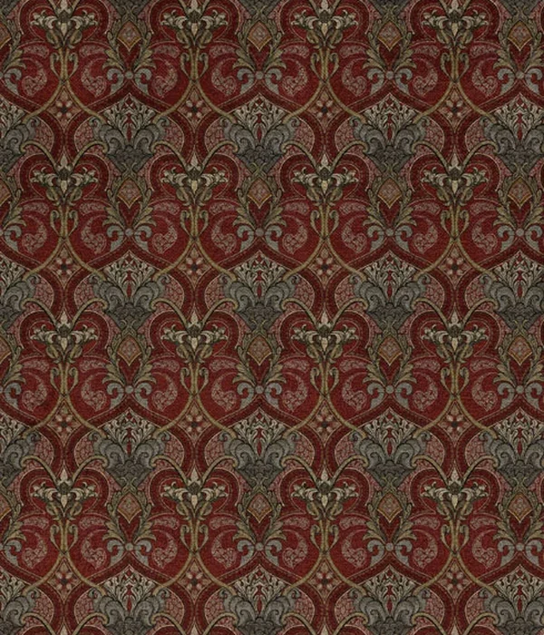 Queen Of The Night Fabric - Russet swatch